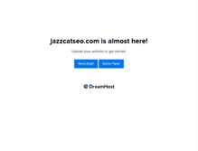 Tablet Screenshot of jazzcatseo.com